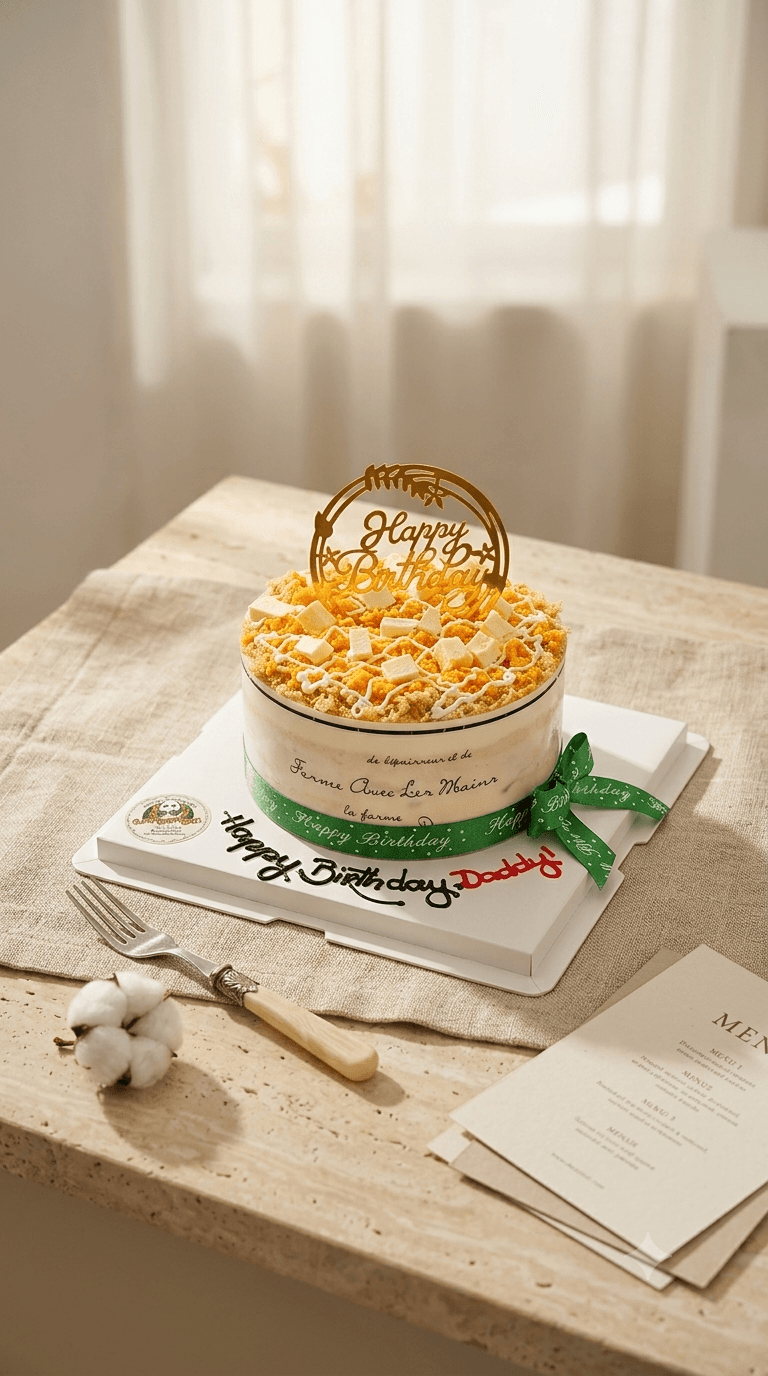 Golden Egg Cake